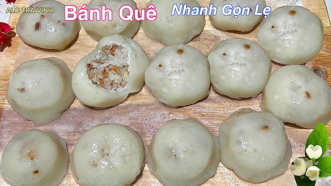 Món Bánh Tuổi Thơ Kiểu Mới Nhanh Mà Ngon, K Cần Lá Chuối, K Gói Bánh- Coconut sticky rice cake