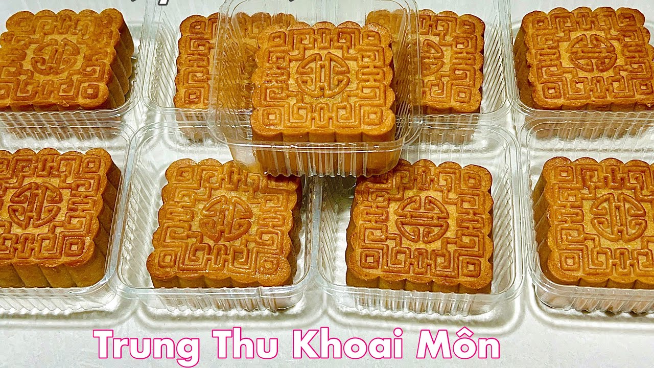 Bánh Trung Thu Nhân Khoai Môn Hạt- Mềm Dẻo, Siêu Dễ Ai Cũng Thành Công- Taro Mooncake