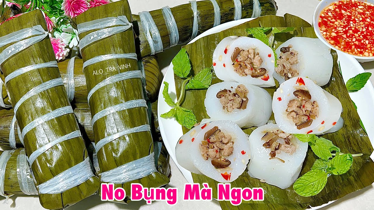 Có Bột Gạo Làm Bánh Truyền Thống Này Mềm Dai Rất Ngon mà không ngán- Steamed Rice Cake