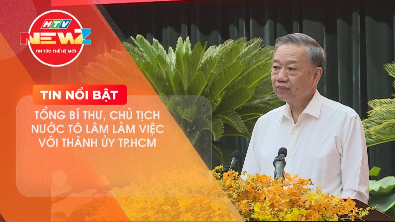 TỔNG BÍ THƯ, CHỦ TỊCH NƯỚC TÔ LÂM LÀM VIỆC VỚI THÀNH ỦY TP.HCM