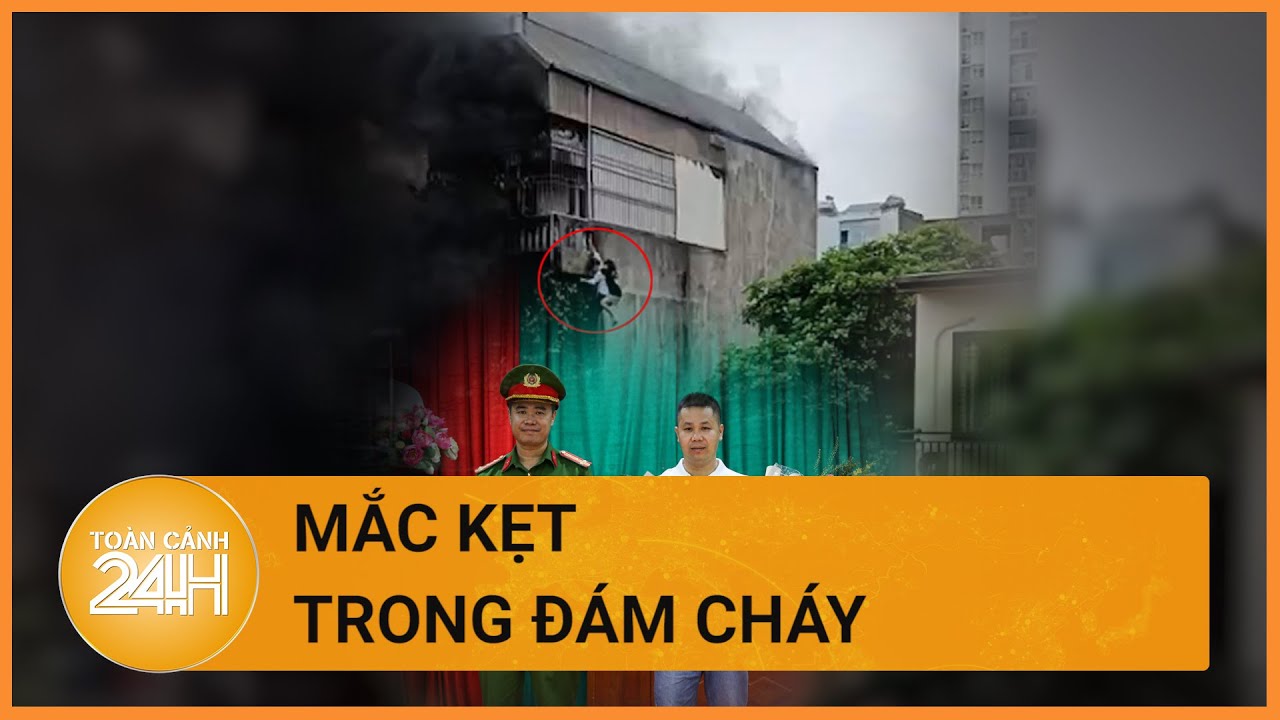 Người leo tường cứu 2 cô gái mắc kẹt trong đám cháy nhà trọ được khen thưởng| Toàn cảnh 24h