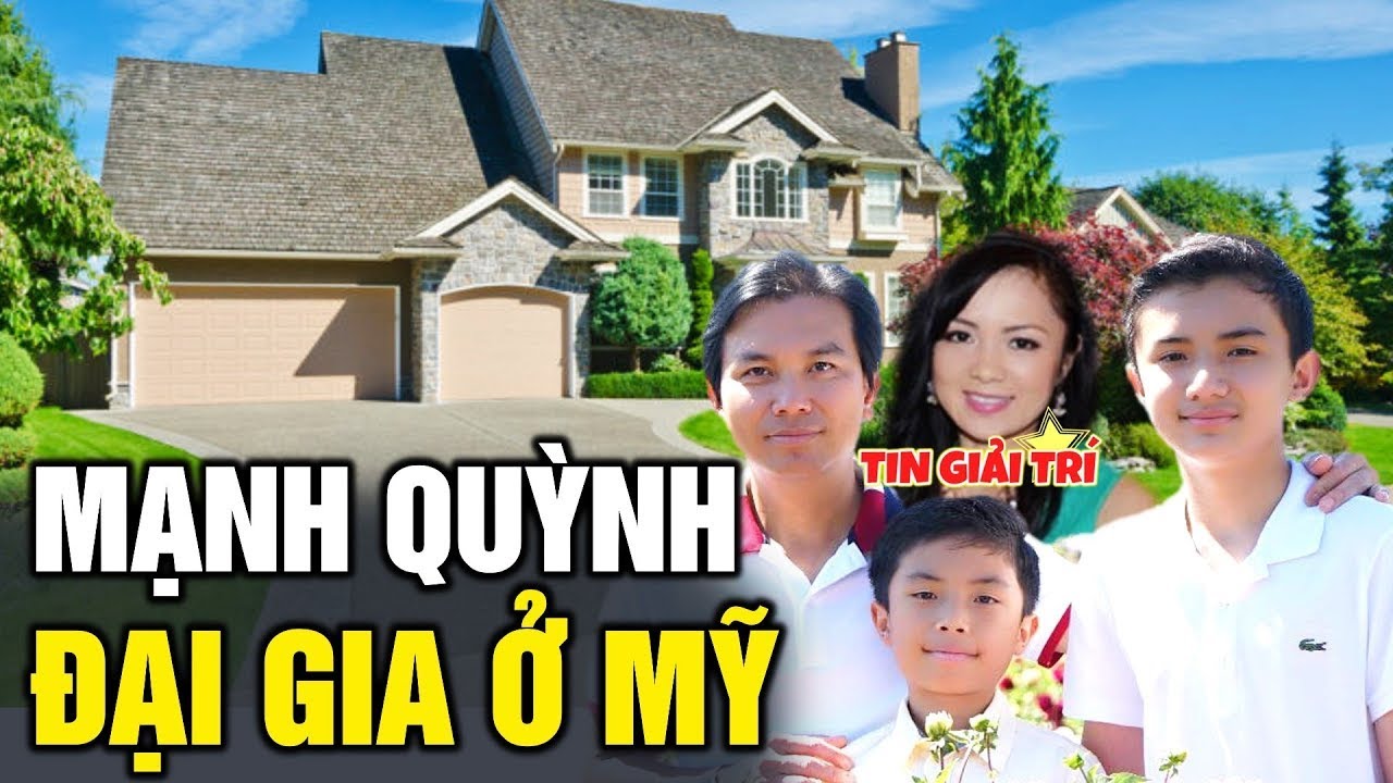 Ca sĩ Mạnh Quỳnh tuổi 52: Sống viên mãn trong biệt thự tại Mỹ cùng vợ xinh đẹp, làm tài chính