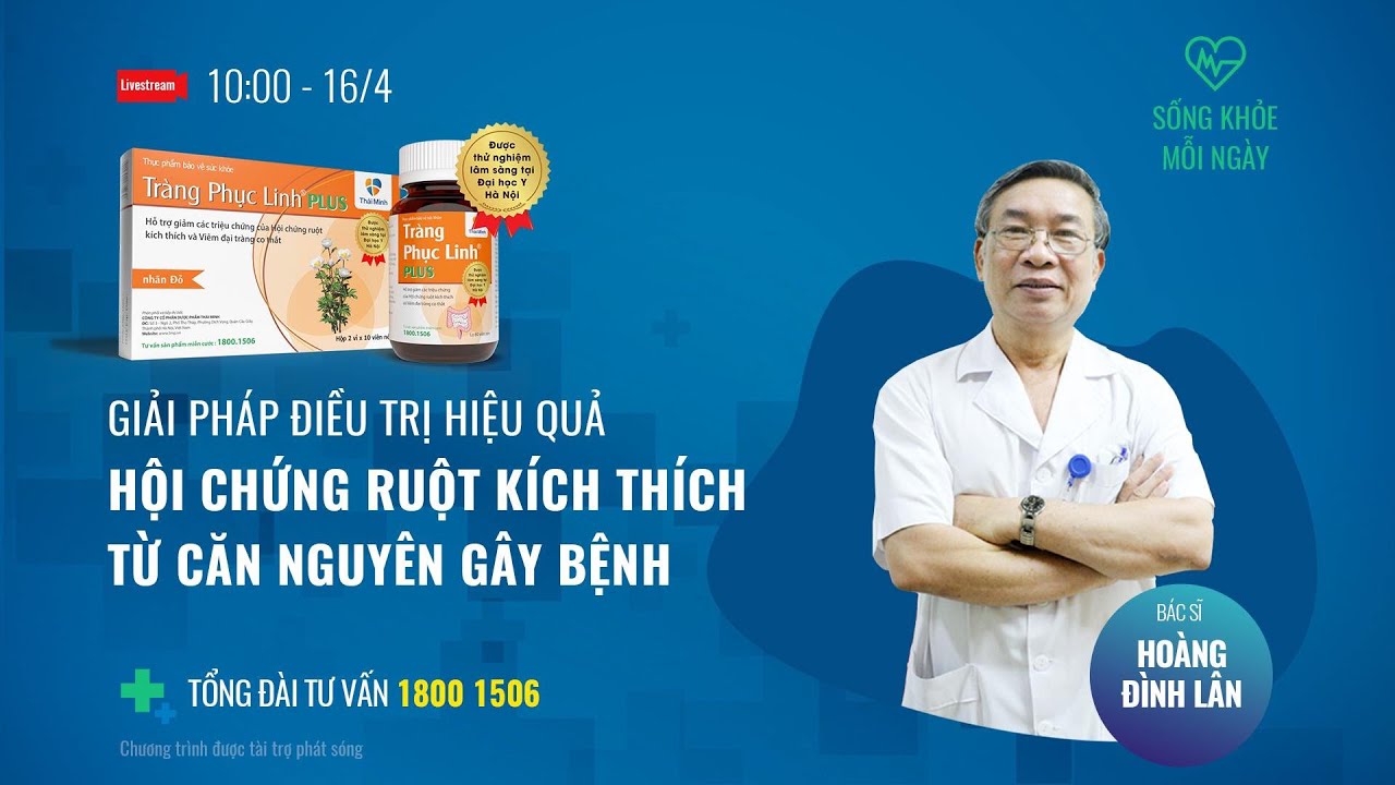 [SỐNG KHOẺ MỖI NGÀY] Giải pháp điều trị hiệu quả Hội chứng ruột kích thích từ căn nguyên gây bệnh