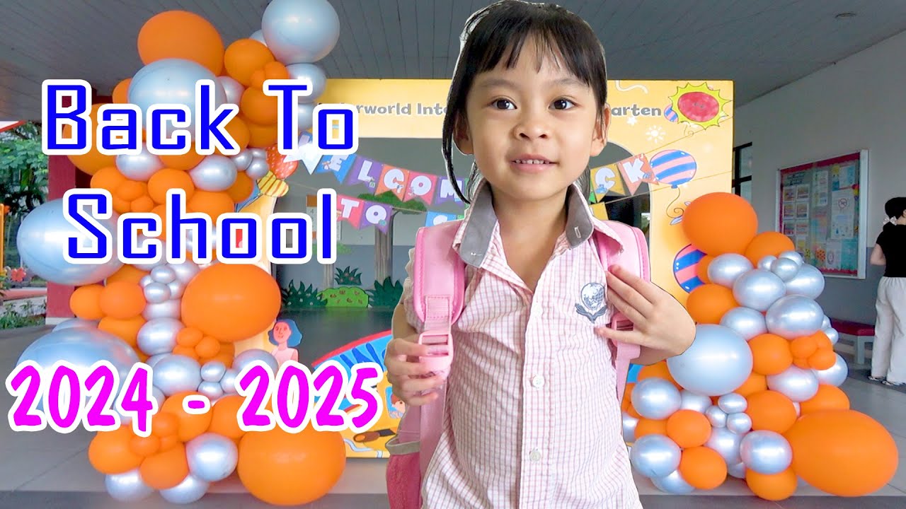 Em Quỳnh chào năm học mới 2024 - 2025 💎 AnAn ToysReview TV 💎