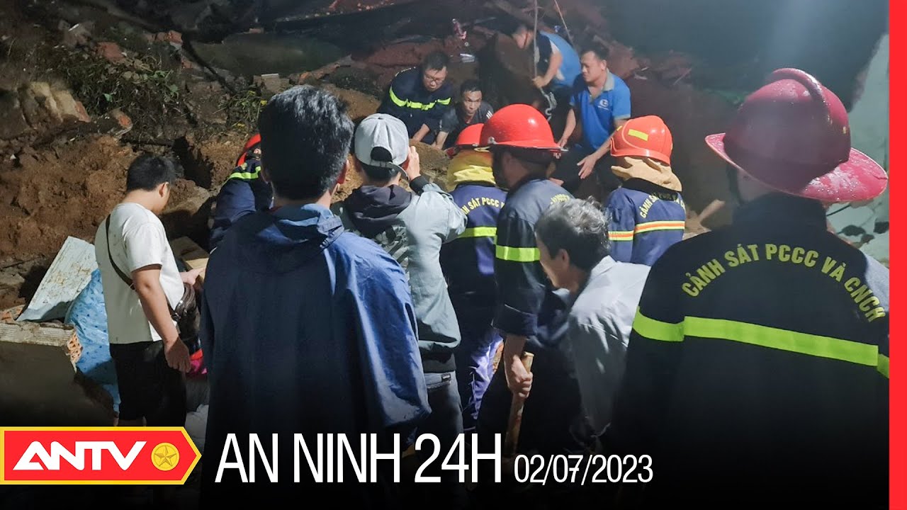 An ninh 24h ngày 2/7: Khởi tố vụ án sạt taluy khiến 7 người thương vong ở Đà Lạt | ANTV