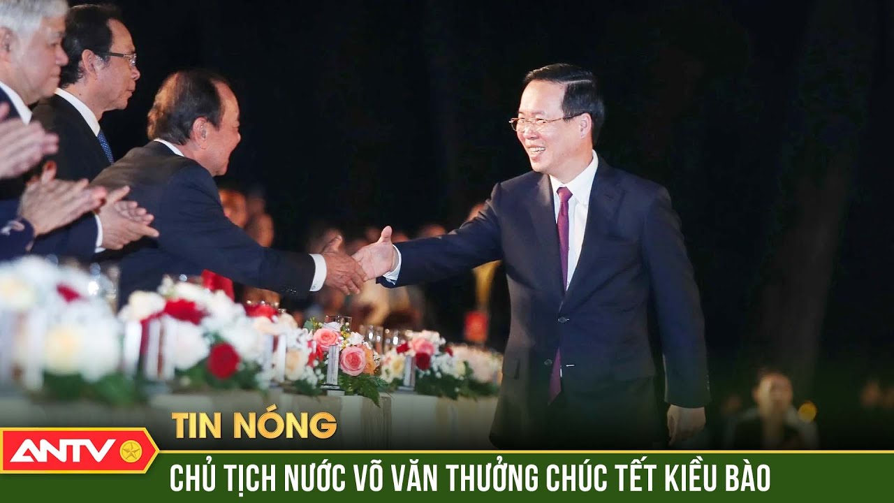 Chủ tịch nước Võ Văn Thưởng chúc tết kiều bào trong chương trình “Xuân quê hương 2024” | ANTV