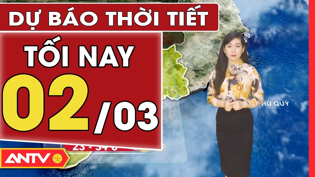 Dự báo thời tiết tối ngày 2/3: Miền Bắc có mưa nhỏ vài nơi, có sương mù | ANTV