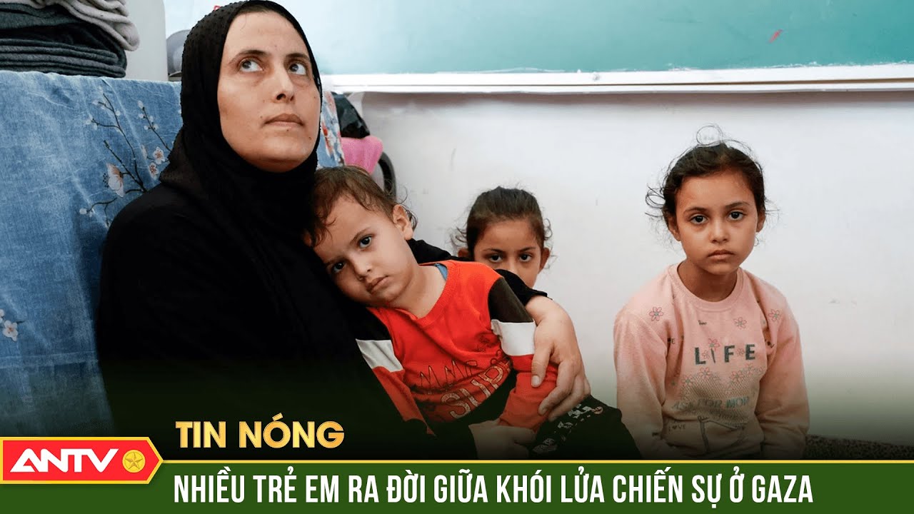 Gần 20.000 đứa trẻ ra đời trong "địa ngục chiến tranh" ở Dải Gaza  | Thời sự quốc tế | ANTV