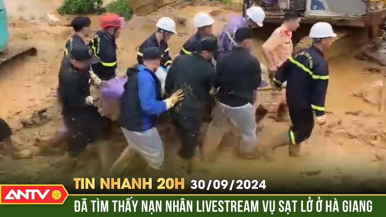 Sạt lở đất ở Hà Giang: Tìm thấy 3 nạn nhân, còn 3 nạn nhân mất tích | Tin nhanh 20h ngày 30/9 | ANTV