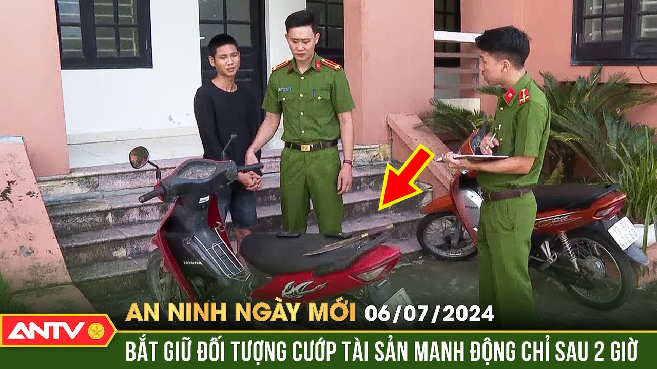 An ninh ngày mới ngày 6/7: Tay cầm dao, chặn đường bắt dừng xe và cướp điện thoại người dân | ANTV