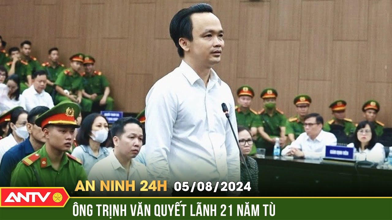 Toà tuyên án Cựu chủ tịch FLC Trịnh Văn Quyết và đồng bọn | An ninh 24h ngày 5/8 | ANTV