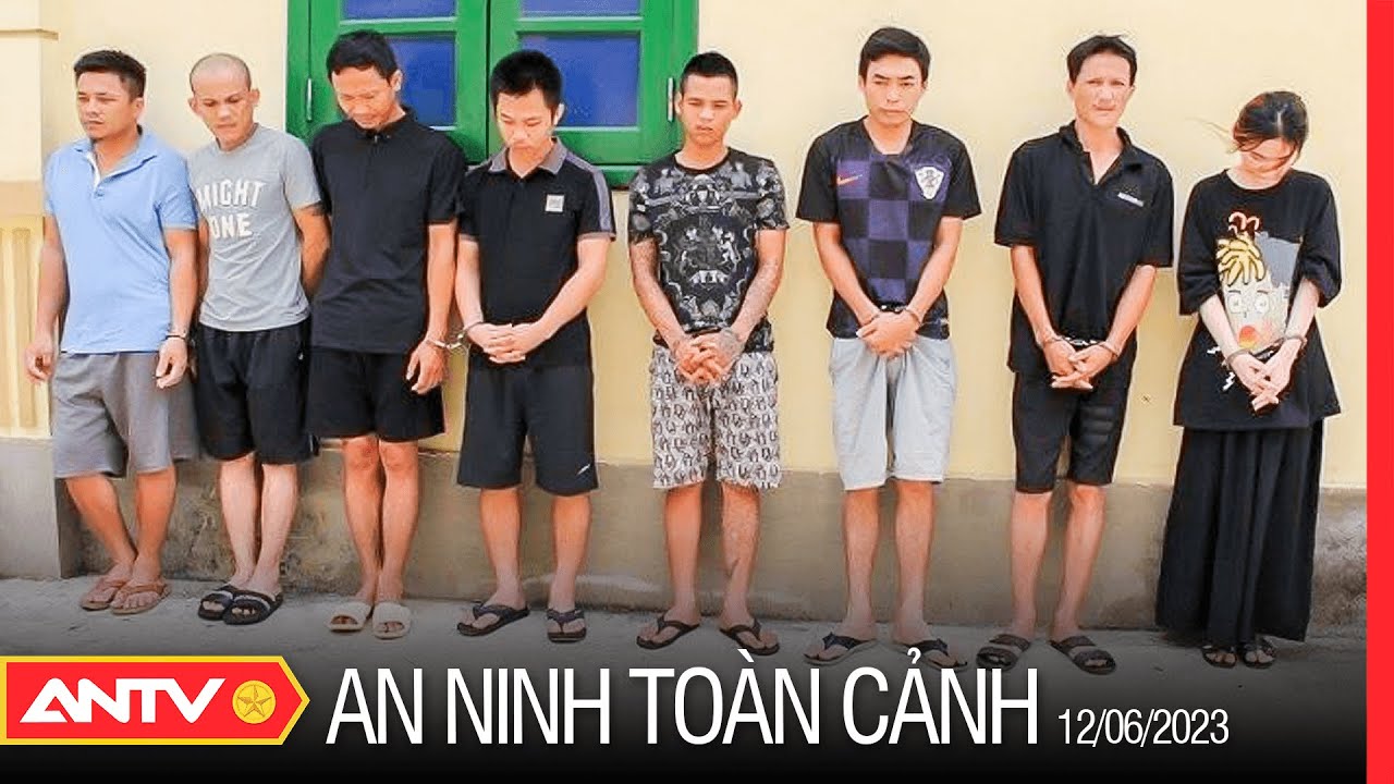 An ninh toàn cảnh ngày 12/6: Khởi tố 7 đối tượng, thu giữ gần 2.400 viên ma túy tổng hợp | ANTV