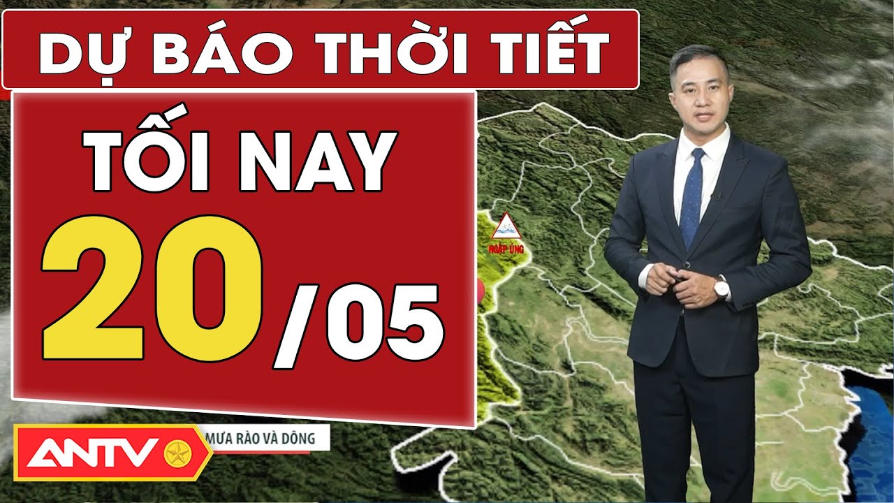 Dự báo thời tiết tối ngày 20/5: Ba miền ngày nắng, chiều tối mưa dông diện rộng, thời tiết mát mẻ