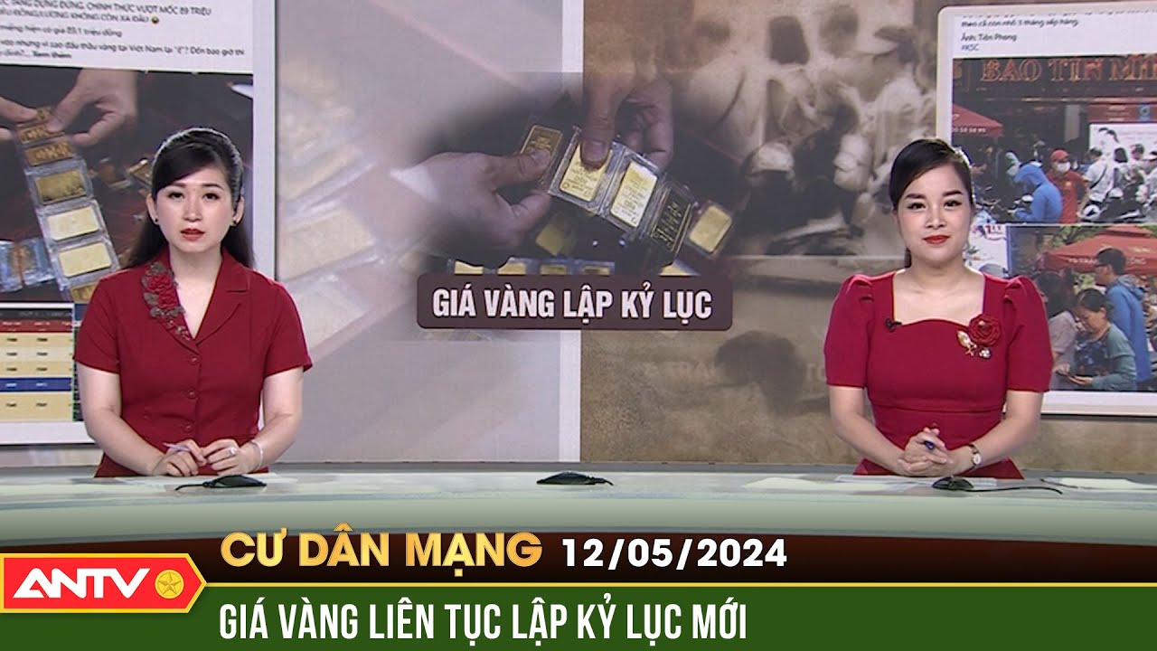 Vàng SJC liên tục lập kỷ lục mới lên mức 92,2 triệu đồng/lượng | Cư Dân Mạng | ANTV