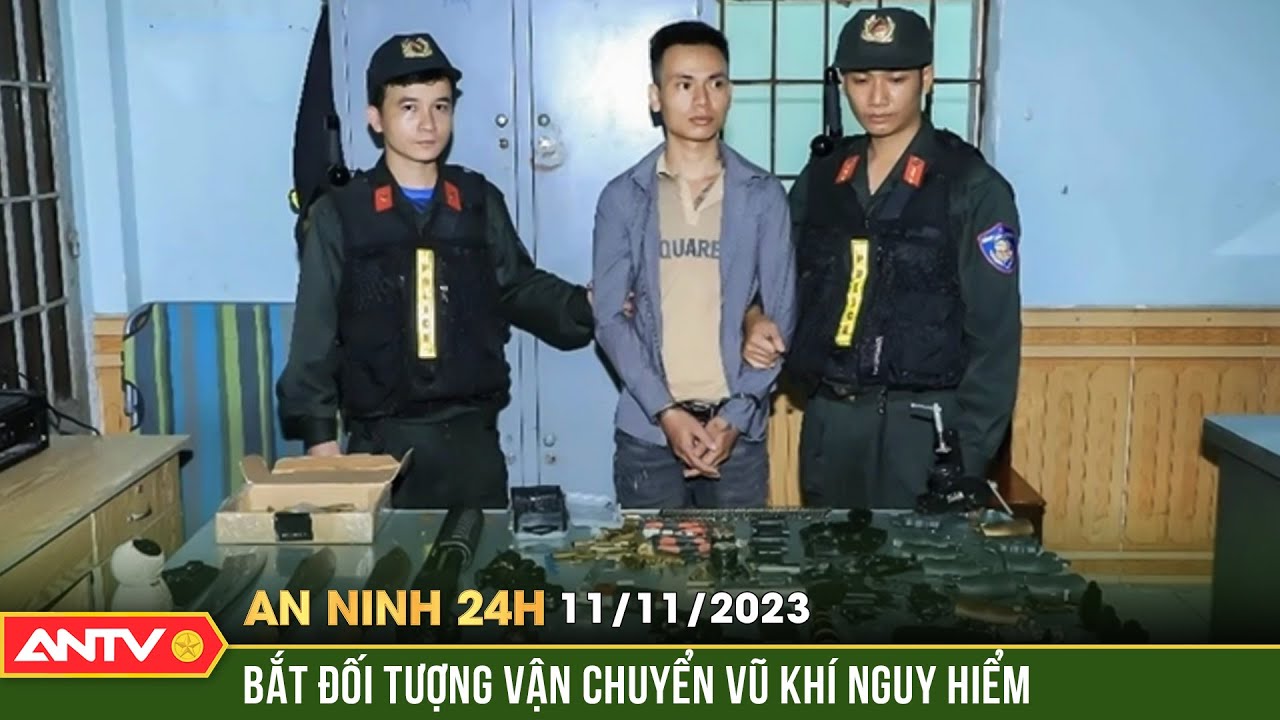 An ninh 24h ngày 11/11: Công an nằm vùng tóm gọn đối tượng vận chuyển vũ khí nguy hiểm | ANTV