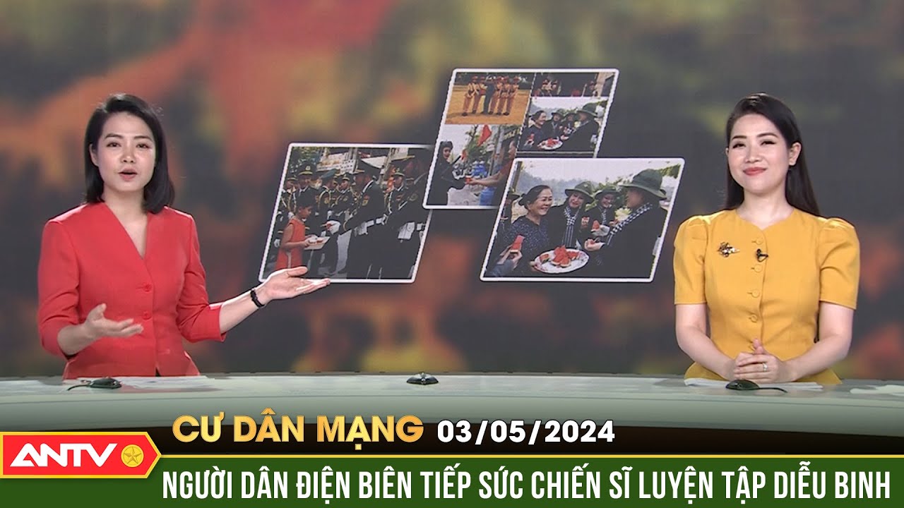 Người dân Điện Biên tiếp sức cho hàng nghìn cán bộ, chiến sĩ luyện tập diễu binh, diễu hành | ANTV