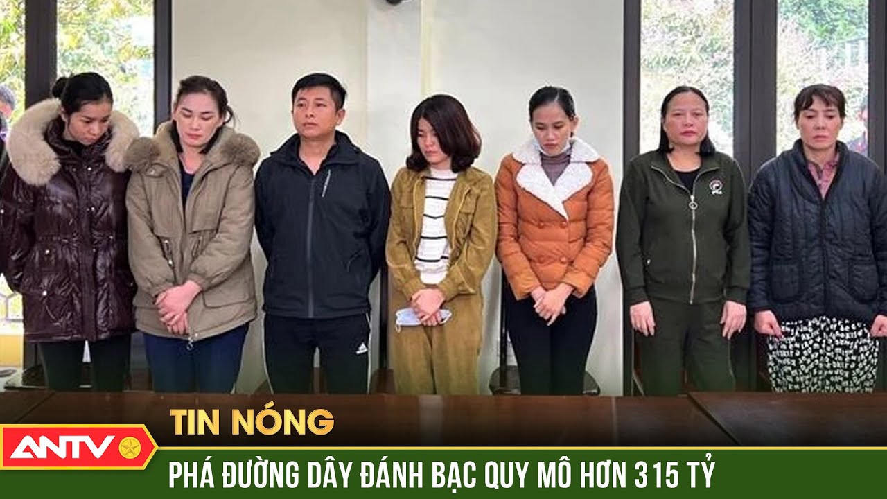 Công an xóa sổ đường dây đánh bạc quy mô hơn 315 tỷ đồng ở Hà Giang | Tin tức 24h mới nhất | ANTV