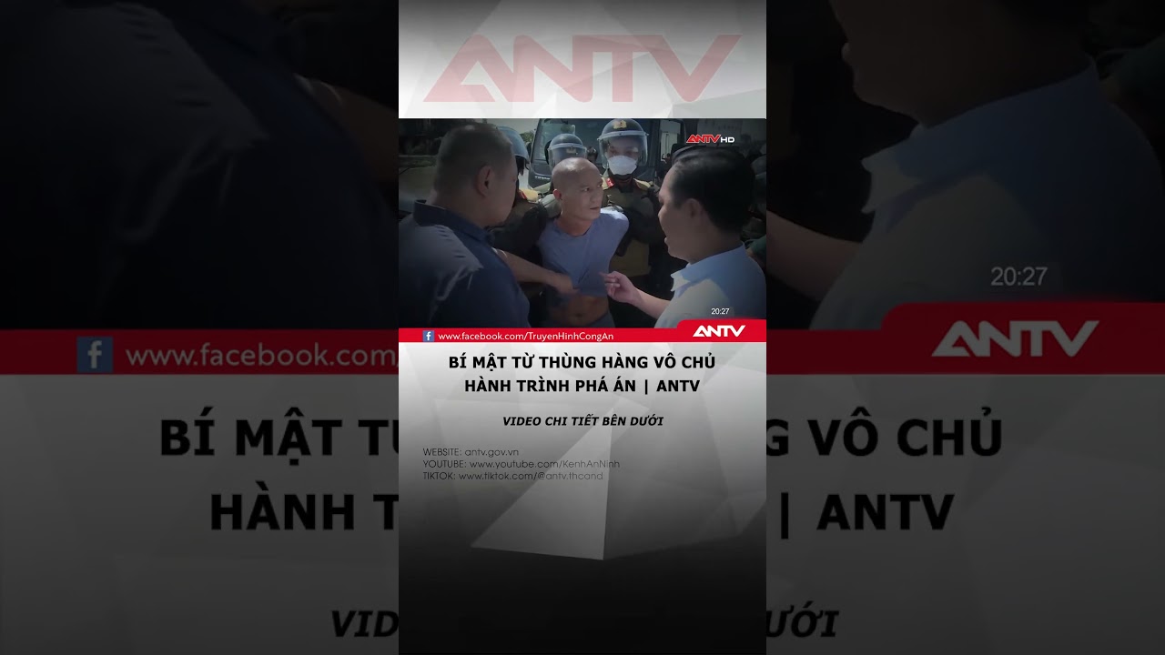 Chặt đứt 'chân rết' mang 3 tiền án trong đường dây ma tuý khủng #antv #shorts #hanhtrinhphaan #htpa