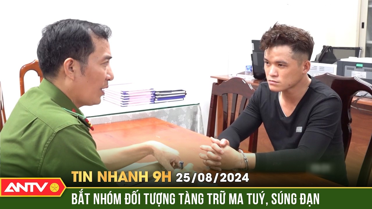 Khám xe ô tô, bắt nhóm đối tượng tàng trữ 700g ma tuý | Tin nhanh 9h ngày 25/8 | ANTV