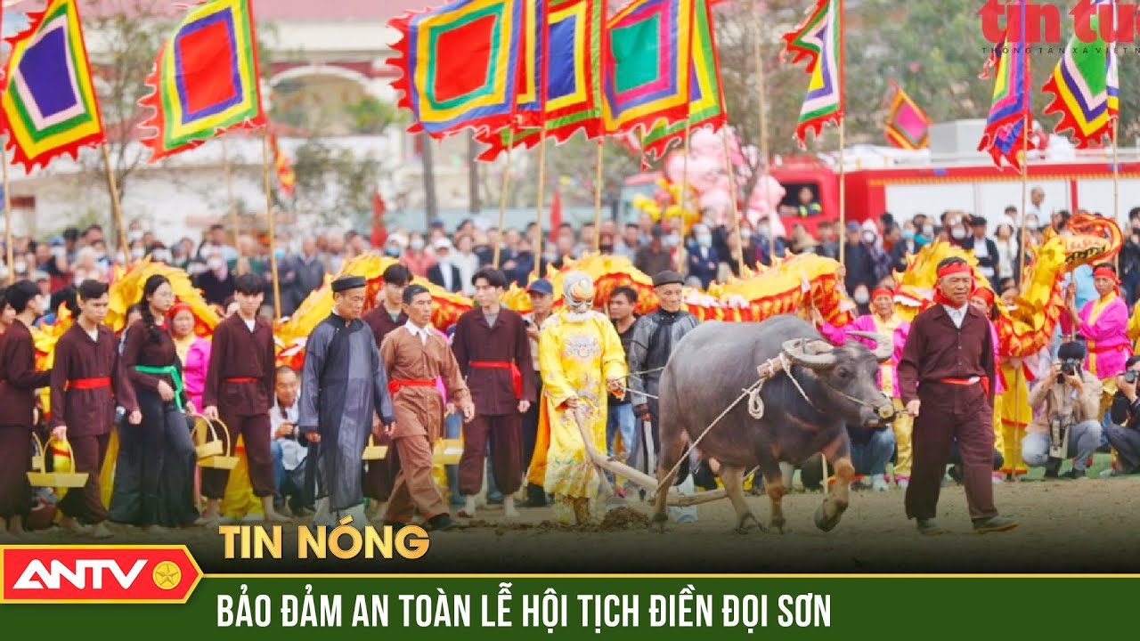 Bảo đảm an ninh, an toàn Lễ hội Tịch điền Đọi Sơn Xuân Giáp Thìn 2024 | ANTV