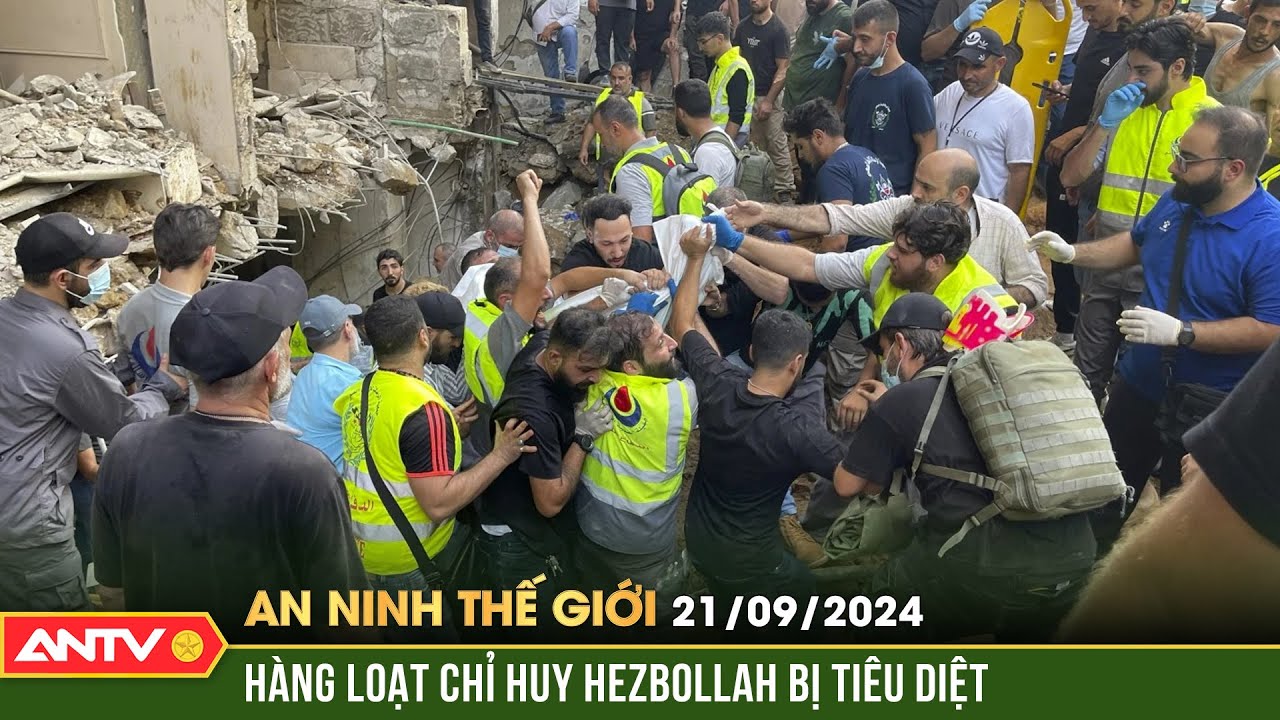 Israel tiêu diệt hàng loạt chỉ huy Hezbollah | An ninh Thế giới ngày 21/9 | ANTV