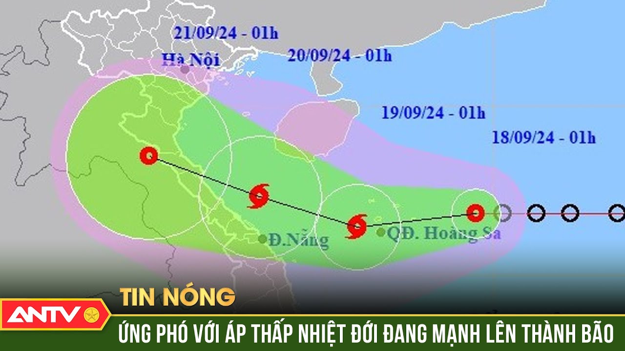 Áp thấp nhiệt đới mạnh thành bão giật cấp 11, diễn biến phức tạp  | ANTV