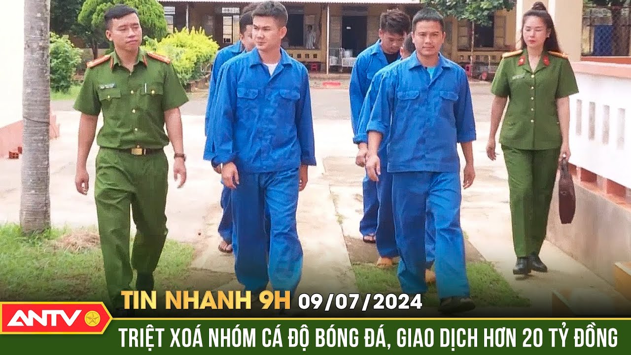 Tin nhanh 9h ngày 9/7: Bắt nhóm đối tượng cá độ bóng đá, thu giữ hơn 100 triệu đồng tiền mặt | ANTV