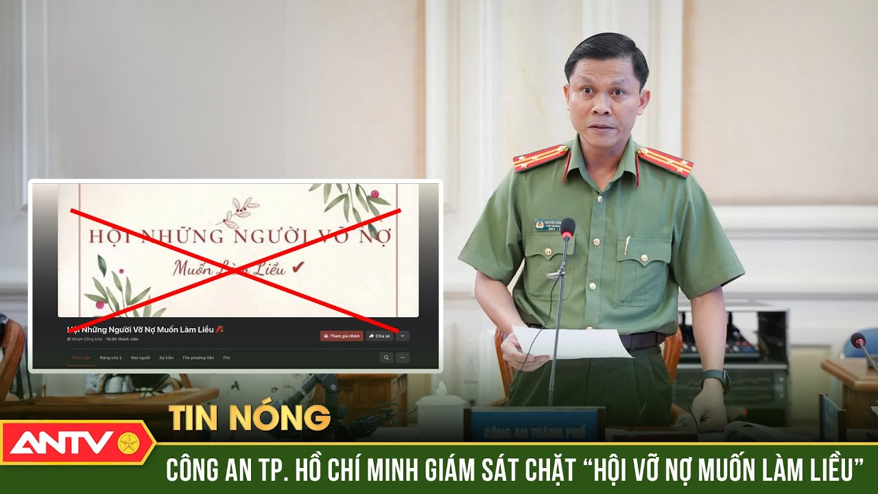 Công an TP. HCM giám sát chặt "Hội vỡ nợ muốn làm liều" | ANTV