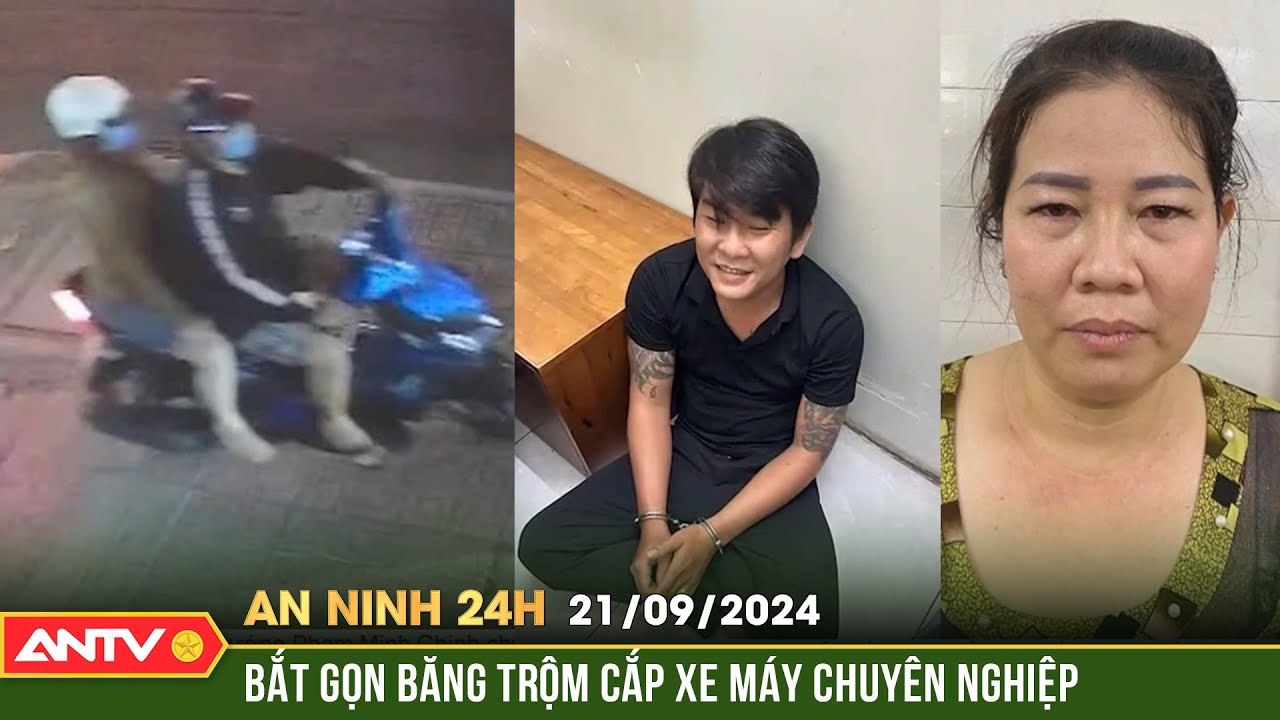 Công an giăng lưới bắt gọn băng trộm cắp xe máy chuyên nghiệp | An ninh 24h ngày 21/9 | ANTV