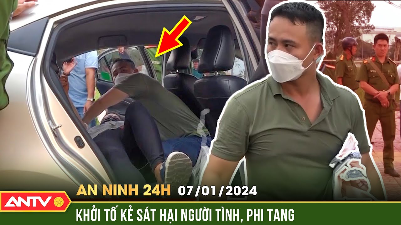 An ninh 24h ngày 7/1: Khởi tố nghi phạm sát hại người tình, vứt xuống sông Hàm Luông phi tang | ANTV