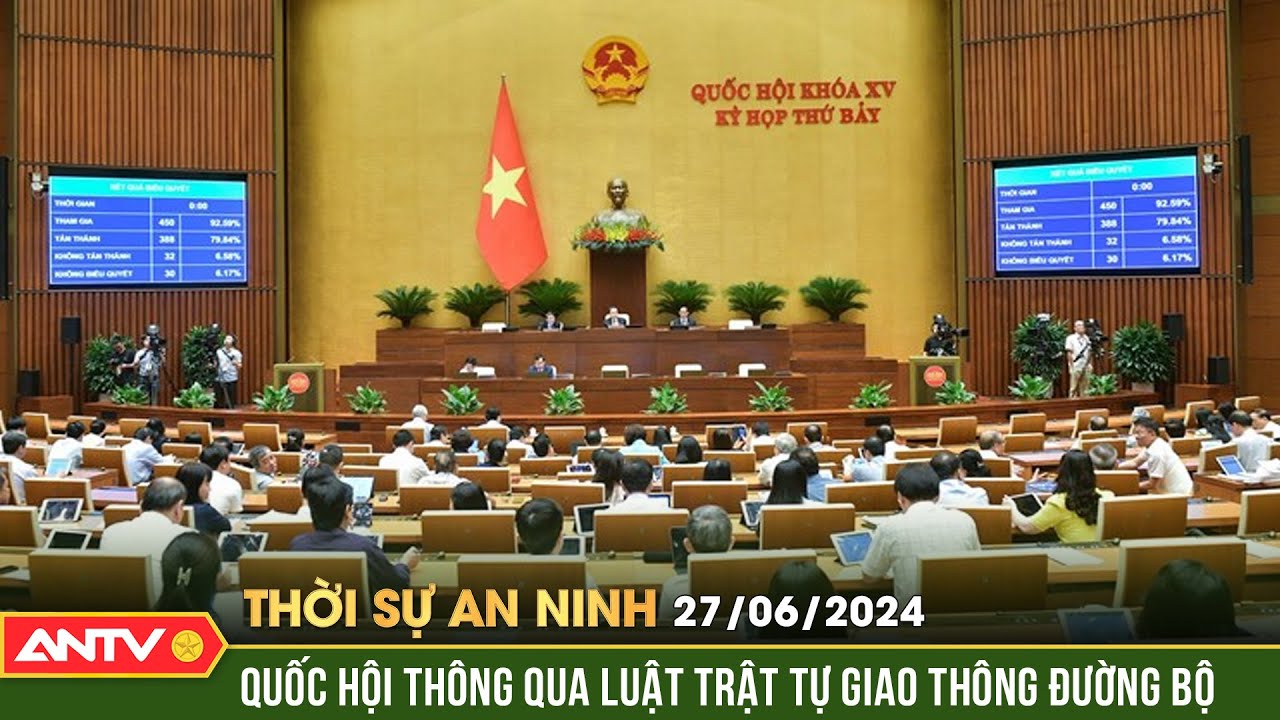 Thời sự an ninh ngày 27/6: Cấm tuyệt đối nồng độ cồn khi điều khiển phương tiện giao thông | ANTV