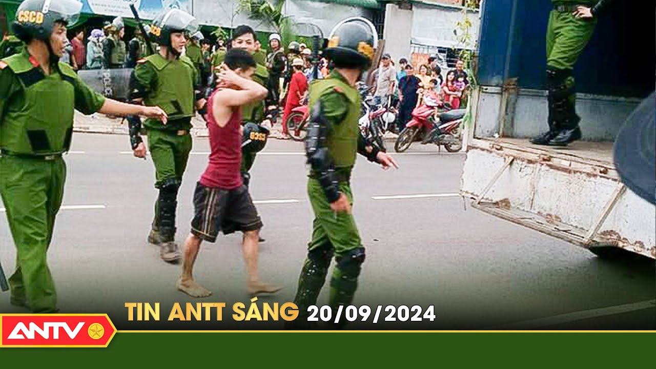 Tin tức an ninh trật tự nóng, thời sự Việt Nam mới nhất 24h sáng ngày 20/9 | ANTV