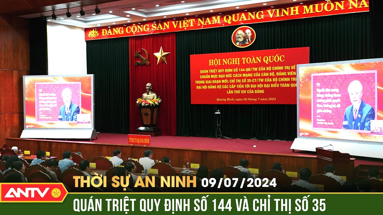 Thời sự an ninh ngày 9/7: Phát huy tinh thần gương mẫu, đi đầu, thực hiện hiệu quả các mặt công tác