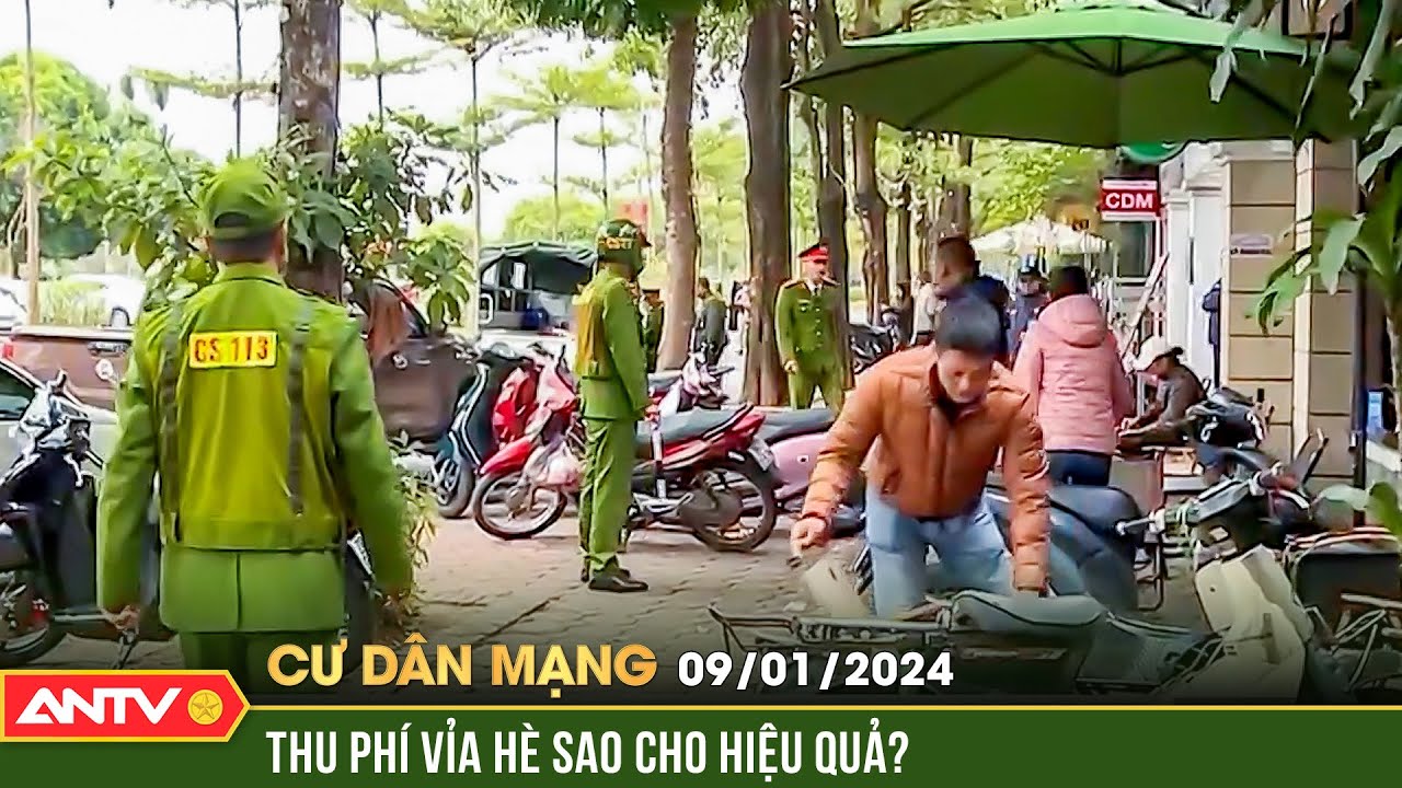 Thu phí sử dụng vỉa hè, lòng đường: Làm sao cho hiệu quả? | Cư dân mạng | ANTV