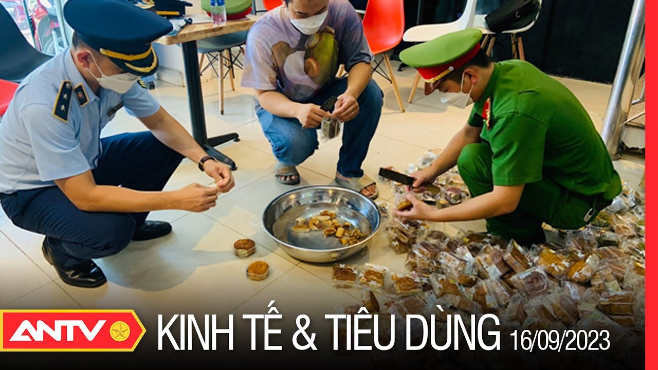 Bản tin kinh tế và tiêu dùng ngày 16/9: Hàng ngàn bánh trung thu trôi nổi không rõ nguồn gốc | ANTV