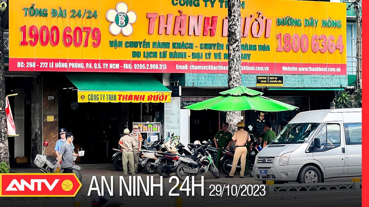 An ninh 24h ngày 29/10: Nhà xe Thành Bưởi nhiều vi phạm, ngừng chở khách từ ngày 29/10 | ANTV