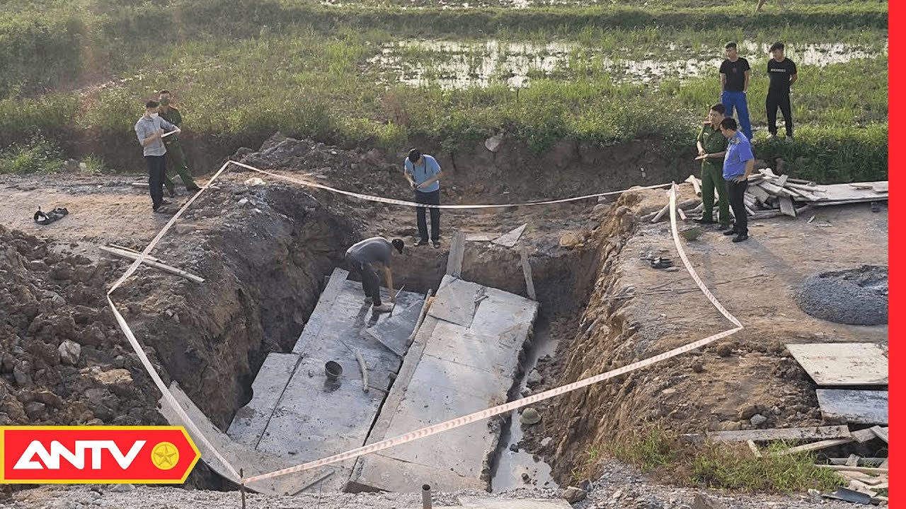 Hé lộ nguyên nhân vụ sập tấm bê tông cống khiến 2 công nhân tử vong | Tin tức 24h mới nhất | ANTV