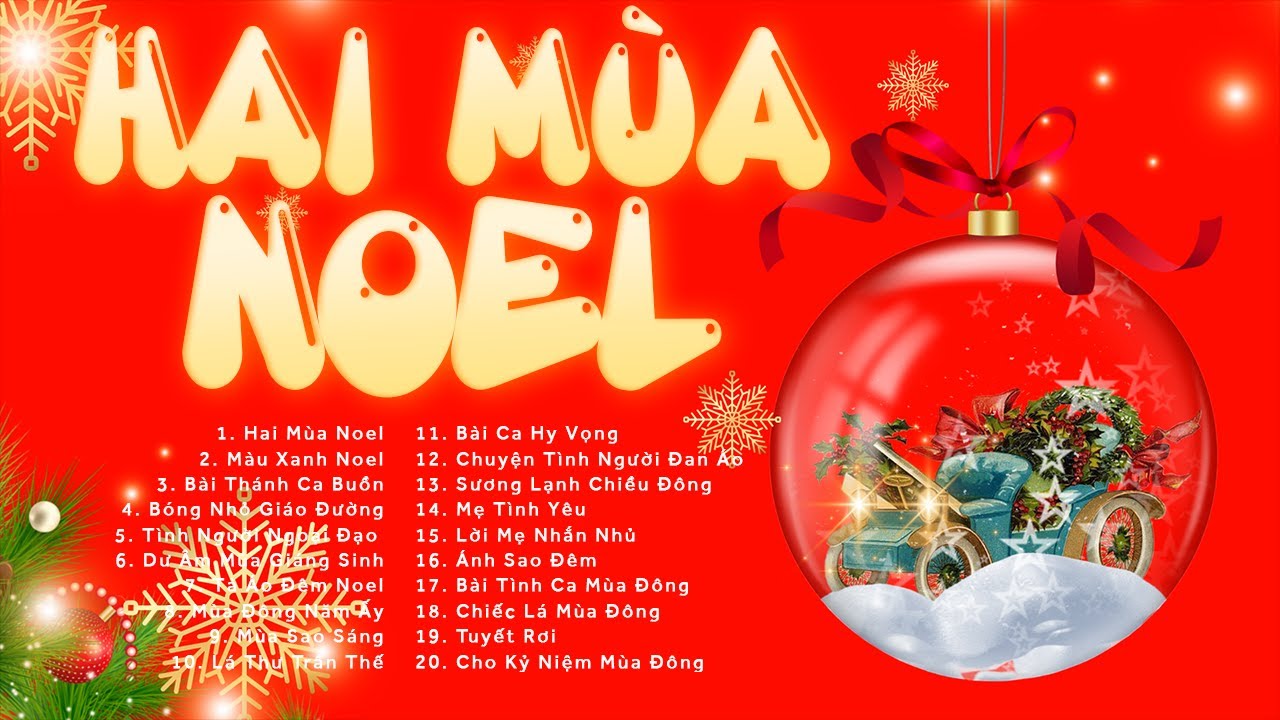 Nhạc Noel Xưa Hay Nhất 2024 - Chọn Lọc 100 Bài Nhạc Giáng Sinh Xưa Hải Ngoại Hay Nhất 2024