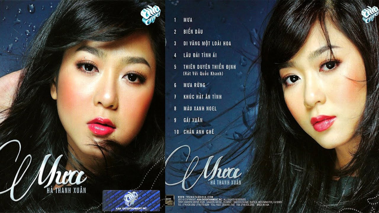 Album Mưa - Hà Thanh Xuân - Asia CD 304