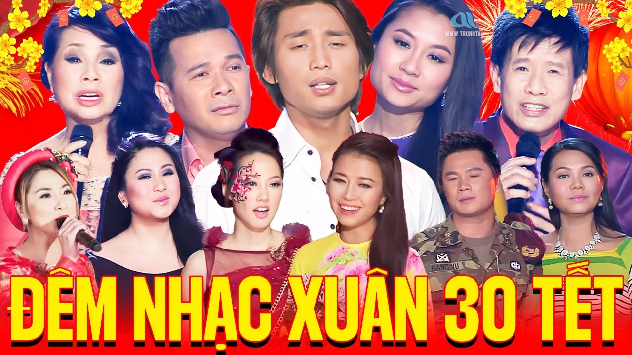 Đêm Nhạc Xuân 30 Tết chào Xuân Giáp Thìn - Nhạc Xuân 2024 Nhiều Ca Sĩ Hay Nhất 2024 | Cảm Ơn