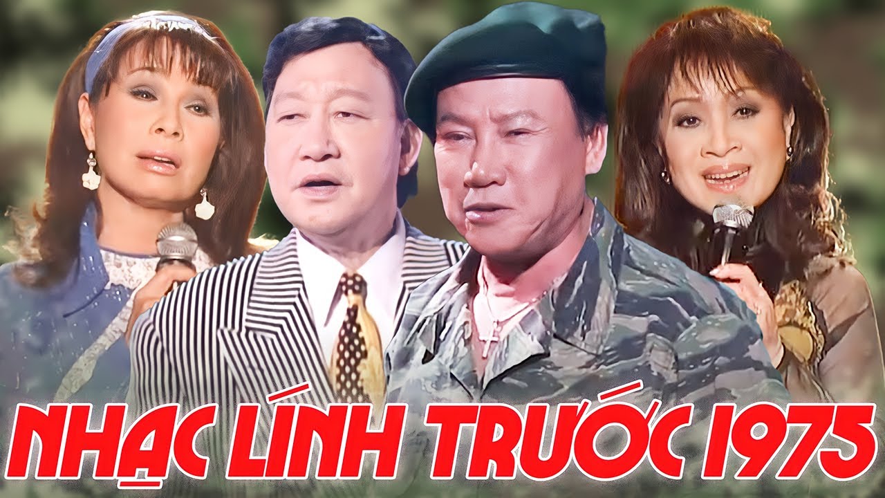 Giang Tử - Duy Khánh - Thanh Thuý - Phương Hồng Quế - Tuyển Tập Nhạc Lính Xưa Trước Năm 1975