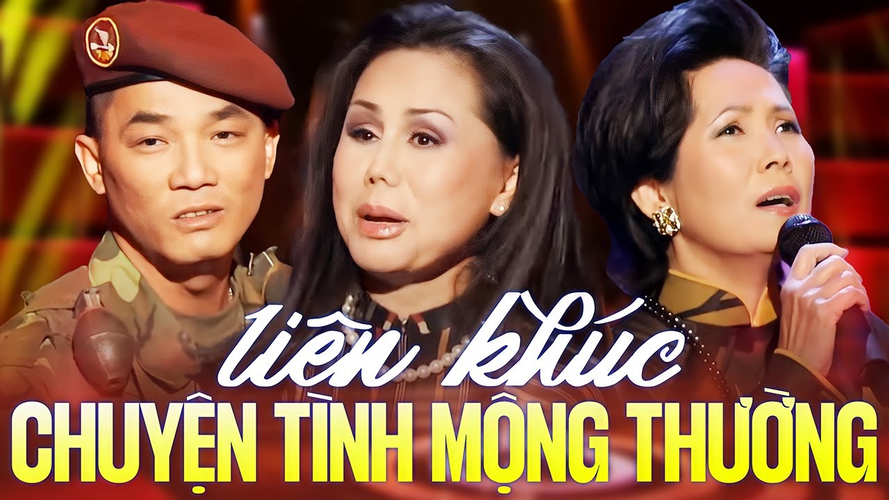 LK Chuyện Tình Mộng Thường, Tạ Từ Trong Đêm - Liên Khúc Thanh Tuyền, Phương Dung, Thanh Toàn