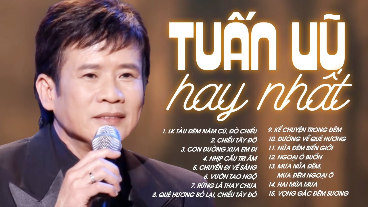 Tuấn Vũ - Liên Khúc Những Bài Hát Nhạc Vàng Hay Nhất của ca sĩ Tuấn Vũ | Không Quảng Cáo