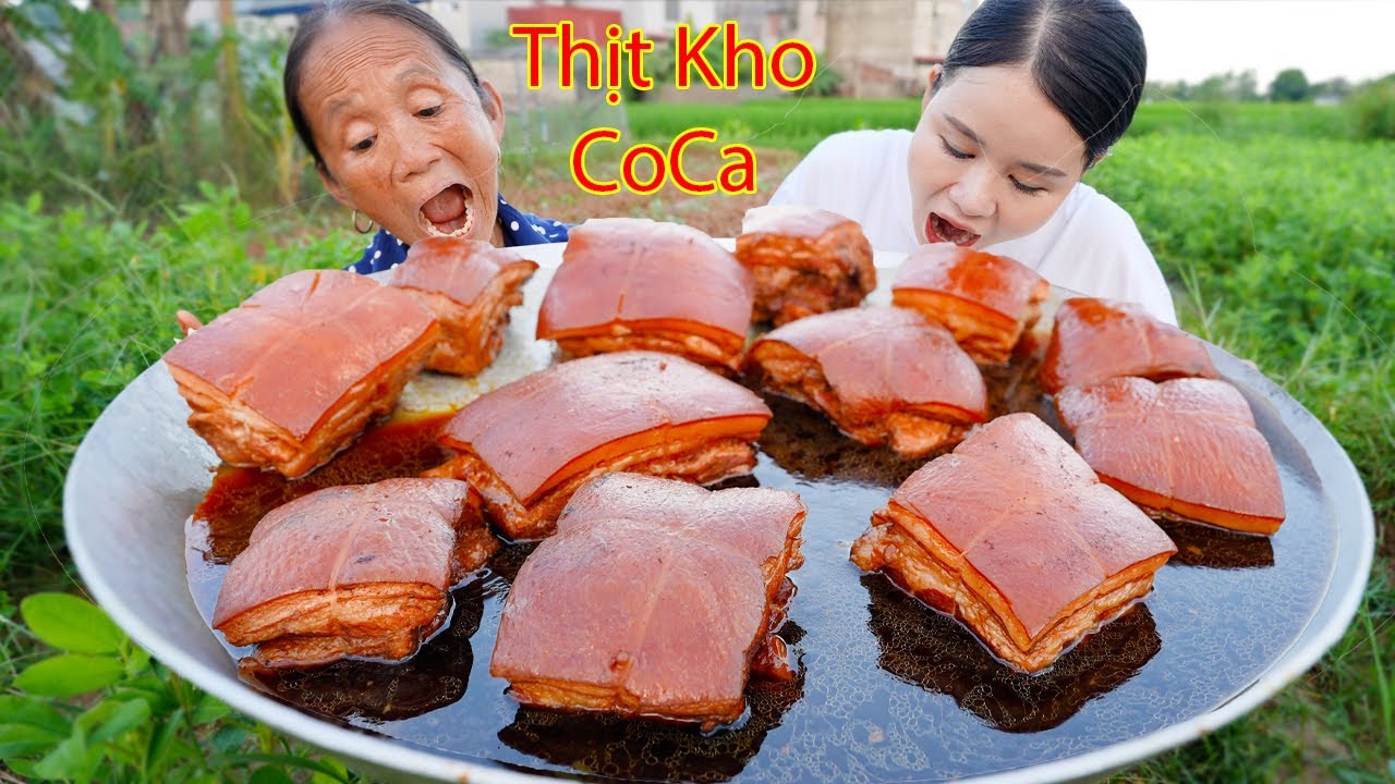 Bà Tân Vlog - Lần Đầu Làm Nồi Thịt Kho Coca Khổng Lồ Đãi Cả Làng