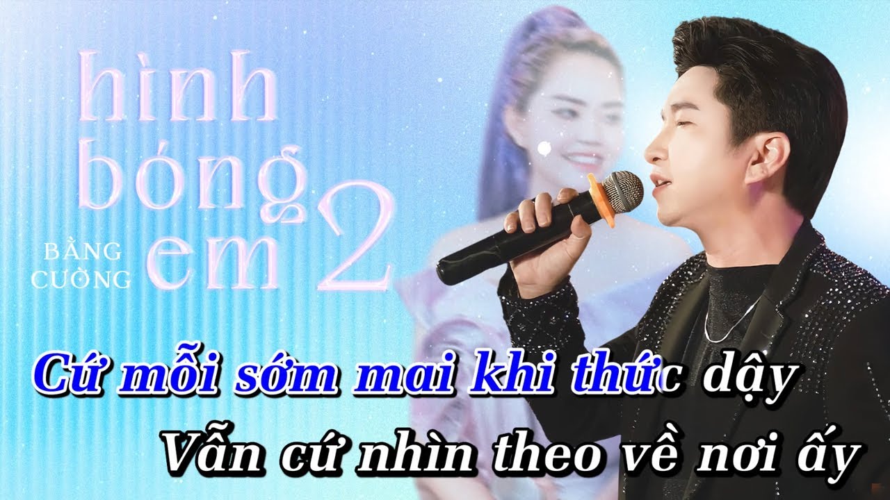 Karaoke Hình Bóng Em 2 - Tone Nam | Bằng Cường Karaoke Beat Chuẩn