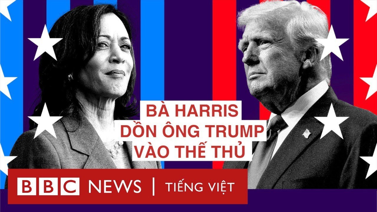 TRANH LUẬN TỔNG THỐNG MỸ: BÀ HARRIS DỒN ÔNG TRUMP VÀO THẾ THỦ