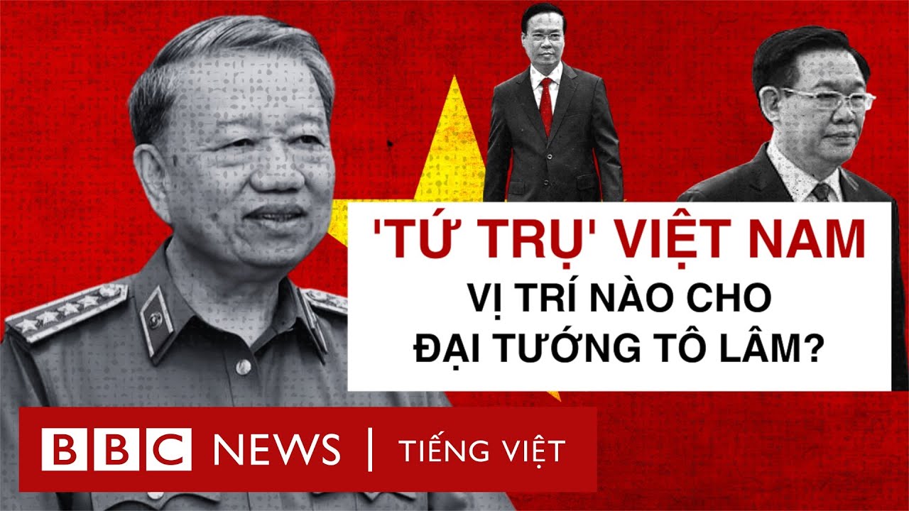 'TỨ TRỤ' VIỆT NAM: VỊ TRÍ NÀO CHO ĐẠI TƯỚNG TÔ LÂM?