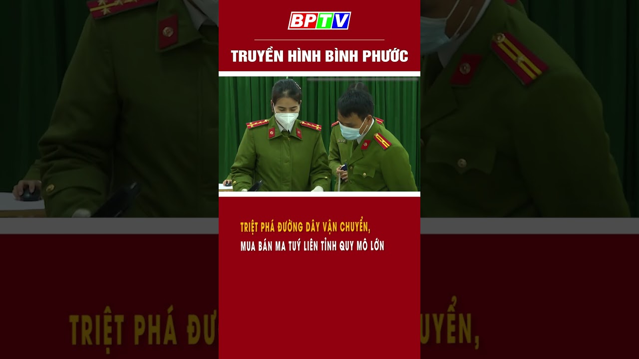 Triệt phá đường dây vận chuyển, mua bán ma tuý liên tỉnh quy mô lớn #shorts  | BPTV