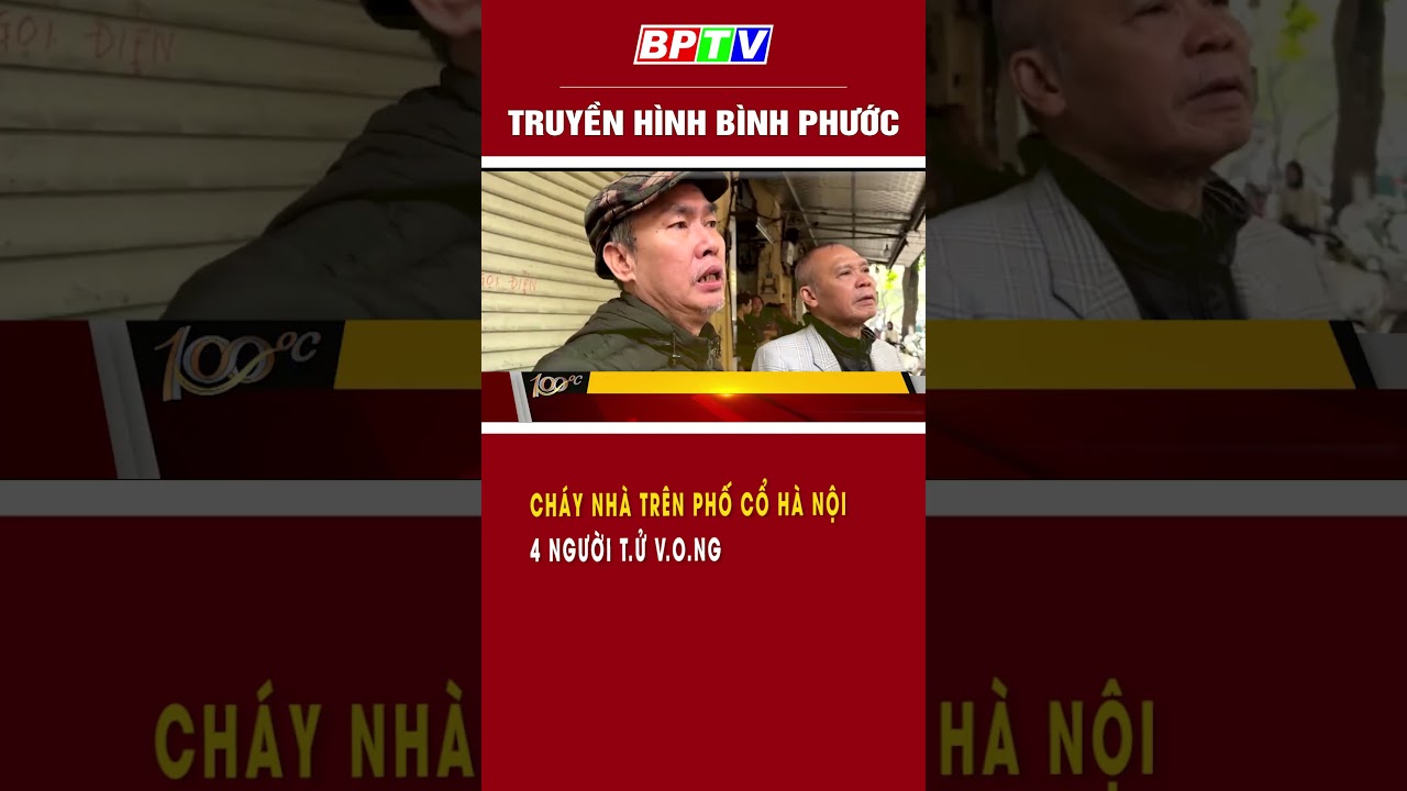 Cháy nhà trên phố cổ Hà Nội,  4 người t.4 v.().ng #shorts  | BPTV