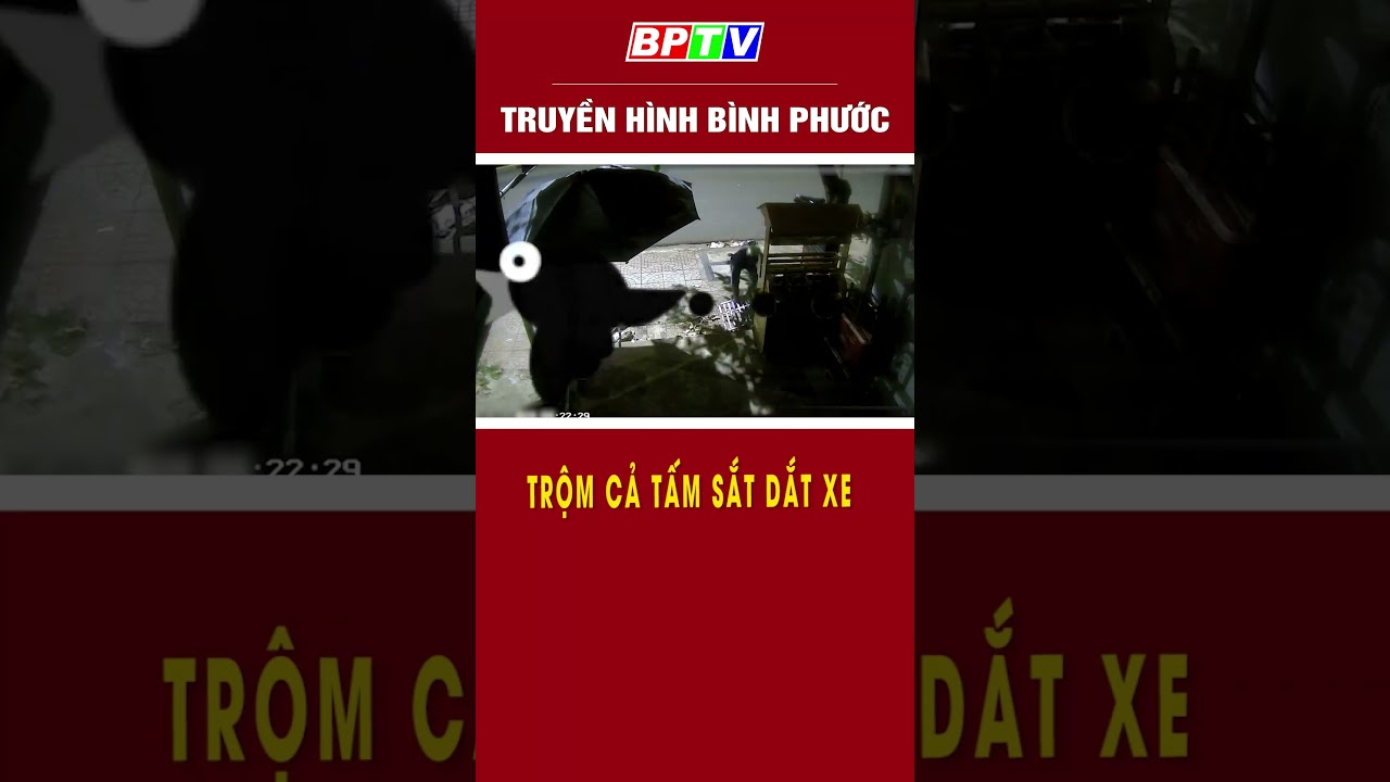 Trộm cả tấm sắt dắt xe #shorts  | BPTV